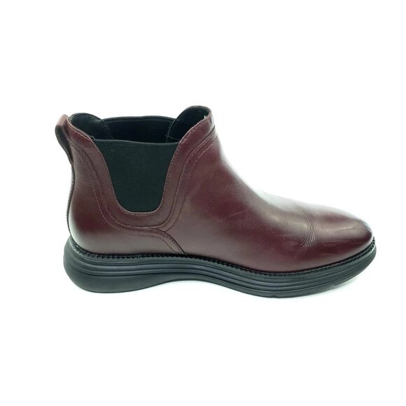 Cole Haan OriginalGrand Ultra Chelsea Boots Burgundy Leather Mens Size 8M main image 8